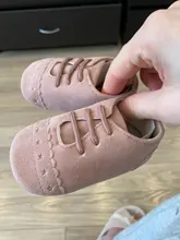 Zapatos antideslizantes de PU para primeros pasos, calzado para bebés de 0 a 18 meses