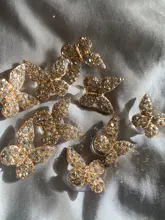 Adornos de diamantes de imitación para decoración de zuecos, Charms de diseñador de marca, regalo JIBZ