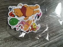 50 Uds de dibujos animados de Disney pegatinas de anime Marvel congelados juguetes de Mickey historia Winnie el Pooh impermeable portátil monopatín pegatinas niños juguete