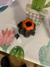 Paisajismo del tanque de peces, decoración de acuario con forma volcánica, adornos de rocalla, herramienta de oxigenación, 2021