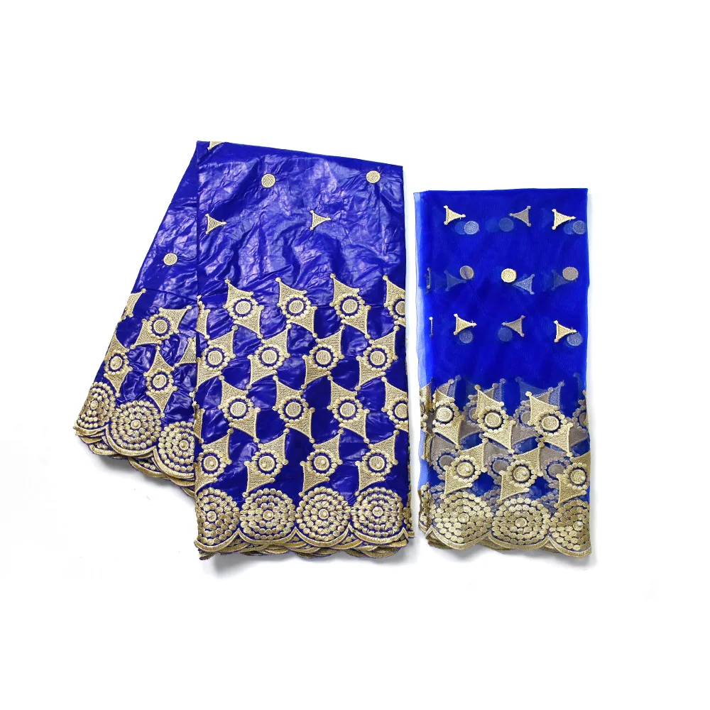 African Bazin Riche Fabrics Beaded Glitter Floral Materials Dubai Bridal Lace Chiffon Wedding Fabric Decoration 5+2 yards/lot
African Bazin Riche Fabrics Beaded Glitter Floral Materials Dubai Bridal Lace Chiffon Wedding Fabric Decoration 5+2 yards/lot
