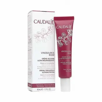 Caudalie Vinosource Riche Cream Velvet Ultranutritiva 40 ml
Caudalie Vinosource Riche Cream Velvet Ultranutritiva 40 ml