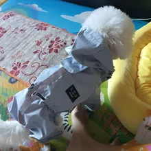 Ropa de perro impermeable de malla transpirable, mono absorbente para el sudor, abrigo reflectante para mascotas, Otoño e Invierno