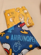 Oxford-bolsa de compras plegable para reciclaje, bolso de mano reutilizable ecológico para mujer, Floral, frutas y verduras, bolsillo para comestibles