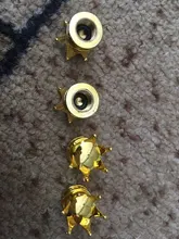 4 unids/set Universal de estilo de corona para válvula de aire de neumático de coche tapas de vástago de rueda automática válvula de aire cubiertas de polvo accesorios para automóvil motocicleta