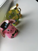 Juego de pegatinas 3D DIY para niños, 12 Uds. De vasos de papel hechos a mano, conjunto completo de artículos para niños, guardería, escuela, arte, juguetes educativos artesanales GYH