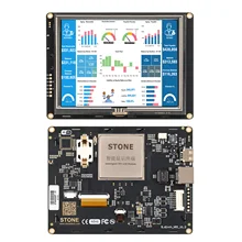 

7" TFT LCD Touch Screen With Full Color Controller Board Widely Used In Variety Of Industries