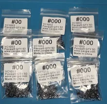 Broches de pesca de acero inoxidable, Clips de cierre, accesorios de conector de seguridad, aparejos para señuelos, ganchos, 500 Uds.