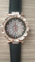 Las mujeres cielo estrellado cielo reloj de lujo de oro rosa diamante Relojes de Cuero ocasionales de las señoras banda de cuarzo reloj de pulsera mujer reloj zegarek damski