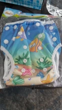 Ohbabyka-pañales de baño lavables para bebé, cubierta de pañal de tela reutilizable, traje de baño para recién nacidos, pañales para nadar