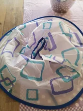 Capa de peluquero con dibujos animados para niños, capa de corte de pelo, bata, delantal para Barbero, accesorios de peluquero