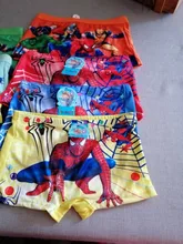 Calzoncillos bóxer de algodón con dibujos animados para niños, ropa interior de dibujos animados, 4 Uds.