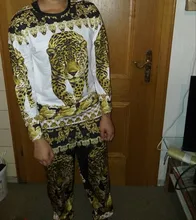 Camiseta de manga larga para hombre, camiseta informal de tigre 3D, pantalones, ropa de 2 piezas, traje de dragón de estilo chino, otoño e invierno, gran oferta