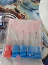 Brocas de diamante para uñas, cortador de fresado de cerámica, pulidor rotativo, limpieza de cutículas, accesorios eléctricos de manicura, herramientas JIGS/M/S, 1 Uds.