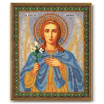 B184 set for embroidery with beads 'Tiny ''archangel Gabriel', 19x23 cm
B184 set for embroidery with beads 'Tiny ''archangel Gabriel', 19x23 cm