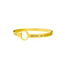 KIDULT 316L STAINLESS STEEL BRUSHED PVD GOLD "WAKE UP..." 231691-PHILOSOPHY
KIDULT 316L STAINLESS STEEL BRUSHED PVD GOLD "WAKE UP..." 231691-PHILOSOPHY