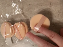 Base en polvo para cara y cuerpo, 10 Uds., profesional, redondo, cosmético suave, portátil, base de maquillaje esponja, lote