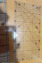 1 Pc * 30*15 Cm regla de Patchwork acolchado herramientas de alto grado Material acrílico regla transparente escala de la escuela, la
