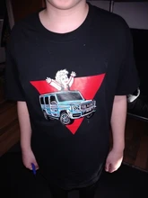 Los niños camisetas de 100% algodón Merch A4 Gelik imprimir ropa familiar Casual de los niños Tops de moda