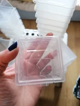 10x caja de alimentación jaula para reptil incubación contenedor tanque de cría claro vivero de reptiles terrario insecto caja de crianza comida alimentación Bo