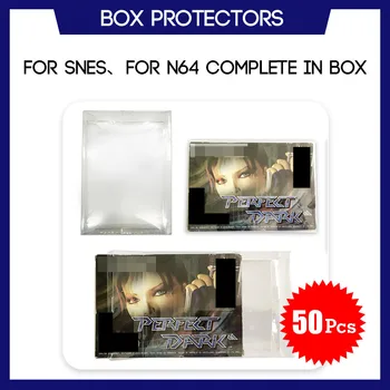 Box Protector For SNES For N64 CIB Complete In Box Games Custom Made Clear Plastic Case 50 Pcs
Box Protector For SNES For N64 CIB Complete In Box Games Custom Made Clear Plastic Case 50 Pcs