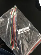 Llavero EDC colorido de acero inoxidable, herramientas para exteriores, herramientas, Cable, cuerda, tornillo de bloqueo, 10 Uds.