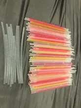 Barras luminosas de luz fluorescente para fiesta, pulseras, collares, neón, palo brillante de colores para fiesta de boda