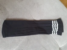 Primavera/otoño niños hasta la rodilla calcetines para bebé chicas chicos fútbol bonito rayas de terciopelo de la escuela largo para baile blanco Calcetines