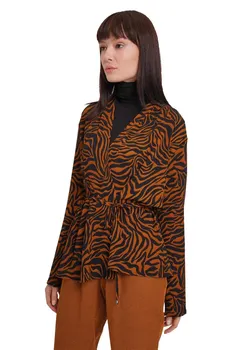 Zebra Printed Blouse 
Zebra Printed Blouse