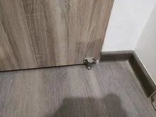 KAK-Tope de puerta magnético ajustable de acero inoxidable, equipo de mobiliario resistente al agua, adhesivo, sin agujeros, soporte