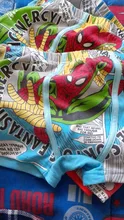 5 pieces Childrens Underwear 3 to 7 yrs boys Flat-angle cotton underpants baby cartoon SpiderMan pants Boxer panties set