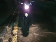 Faro LED para motocicleta, Luz antiniebla de 12v, L6X, para BMW, Suzuki, soportes delanteros, luz de paso