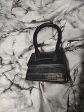 Jacquemus Mini carta bandolera bolsas para las mujeres 2021 pedrería Retro patrón sólido bandolera de Color de cuero de la PU bolsos de las señoras de bolso