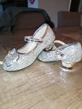 Zapatos de cuero para niñas, zapatos de vestir de boda, zapatos de baile de princesa Elsa para niñas, zapatos casuales, Sandalias planas