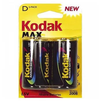 Alkaline Battery Kodak LR20 1,5 V (2 pcs)
Alkaline Battery Kodak LR20 1,5 V (2 pcs)