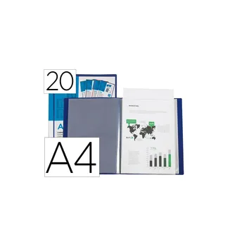 Folder lead paper customize 20 cases kangaroo polypropylene DIN A4 blue translucent cover and back 
Folder lead paper customize 20 cases kangaroo polypropylene DIN A4 blue translucent cover and back