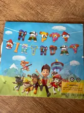 Decoración de fiesta de cumpleaños de la patrulla canina, forma de taza para pastel, magdalenas, revestimiento de papel, patas del perro, regalo plano