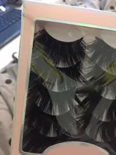 Pestañas postizas de pelo de visón falso, 5 pares, 8D, naturales/gruesas, largas, maquillaje, herramientas de extensión de belleza