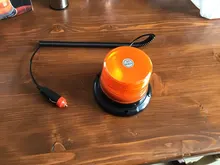 Faro Flash de advertencia para coche, lámpara LED giratoria de emergencia, luz de Seguridad de Tráfico, imán, caja de techo, Flash estroboscópico