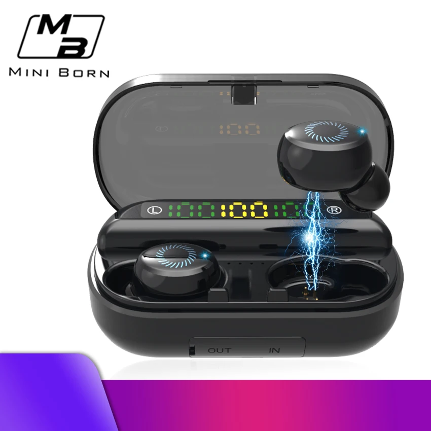 MiniBron True Wireless Earbuds Mini Bluetooth Earphone Bluetooth 5.0 Sport Earpiece Touch Control Small Invisible Headset
MiniBron True Wireless Earbuds Mini Bluetooth Earphone Bluetooth 5.0 Sport Earpiece Touch Control Small Invisible Headset