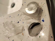 Chrome-Trim Basin Sink Overflow-Cover Tidy Bathroom-Accessories Round Ring-Insert-Replacement