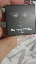Cuerda de pretinta de mapeo para Microblading Eyebow, delineadores de teñido, hilo de posicionamiento semipermanente, medición de cejas, 1 Uds.