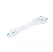 Cerradura de cajón de puerta de armario multifunción para bebé, cinta de seguridad contra la mano, cinturón de tela para niños, protección