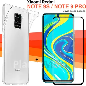Compatible with Xiaomi Redmi Note 9S / Note 9 Pro / Max transparent case + glass screen Protector mirror full 3d full glue
Compatible with Xiaomi Redmi Note 9S / Note 9 Pro / Max transparent case + glass screen Protector mirror full 3d full glue