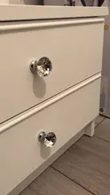 Cabinet Handles Pullers Hardware Wardrobe Drawer-Knobs Closet-Door Diamond Luxury Hot