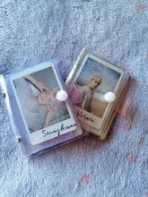 Soportes para sesión fotográfica, gran capacidad, colección de billetes, para bangtan boys stray kids, ATEEZ, Kpop, Tarjeta para álbum de fotos, 72 ranuras, 1 Uds.