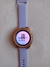 Funda protectora de cristal ostentoso para Samsung Galaxy Watch, protector de diamante de 42mm y 46mm, 41mm y 45mm, para mujeres y niñas