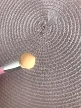 STZ-Juego de pinceles para manicura, esponja para pintura de uñas de Gel con brillos, pluma raspadora de diamantes de imitación con degradado, herramienta de diseño de uñas #944