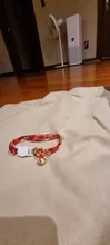 Collar de gato con campana hueca, Collar de gato pequeño de estilo japonés, collares de seguridad ajustables para cachorros y gatitos, lazo de conejo para mascotas