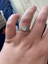 ZHOUYANG-anillos de compromiso de boda para mujer, Micro pavé de circonia cúbica, Color plata, joyería de moda de todos los tamaños R133